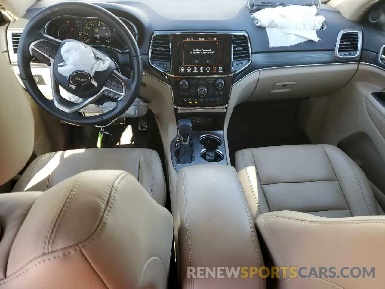 8 fotografías del automóvil dañado 1C4RJFBG1MC840455 JEEP GRAND CHER 2021