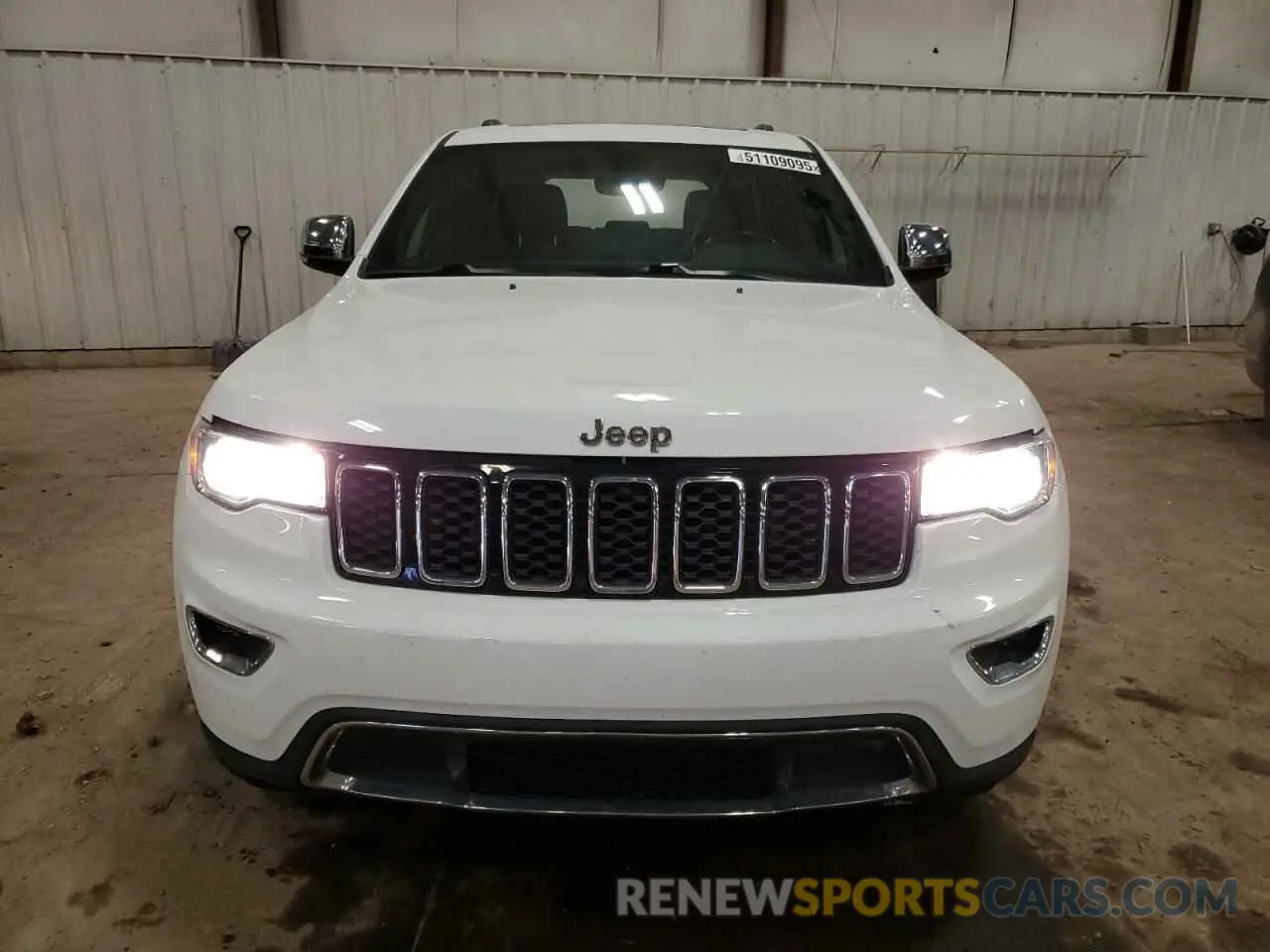 5 fotografías del automóvil dañado 1C4RJFBG2MC589042 JEEP GRAND CHER 2021