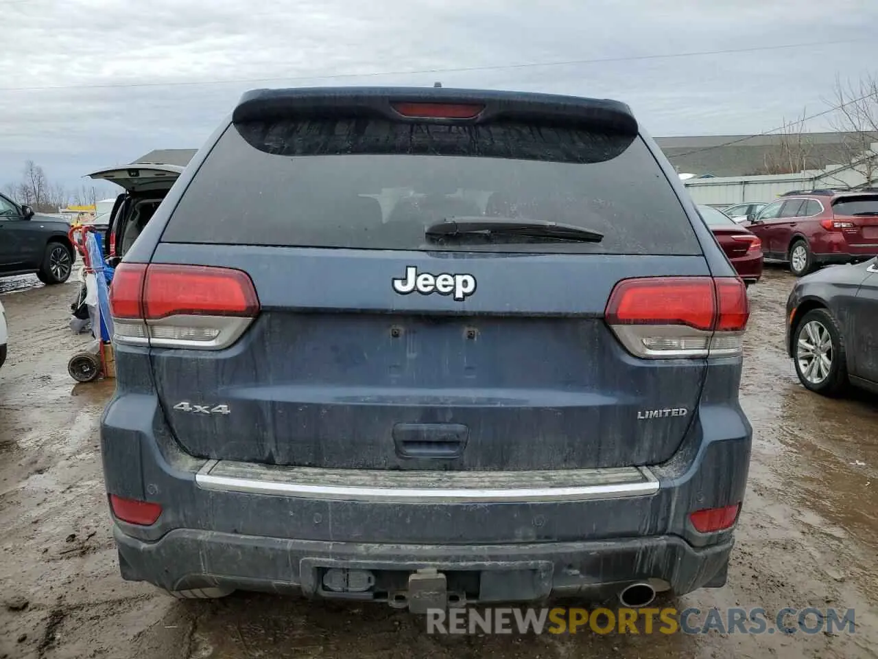 6 fotografías del automóvil dañado 1C4RJFBG2MC671188 JEEP GRAND CHER 2021