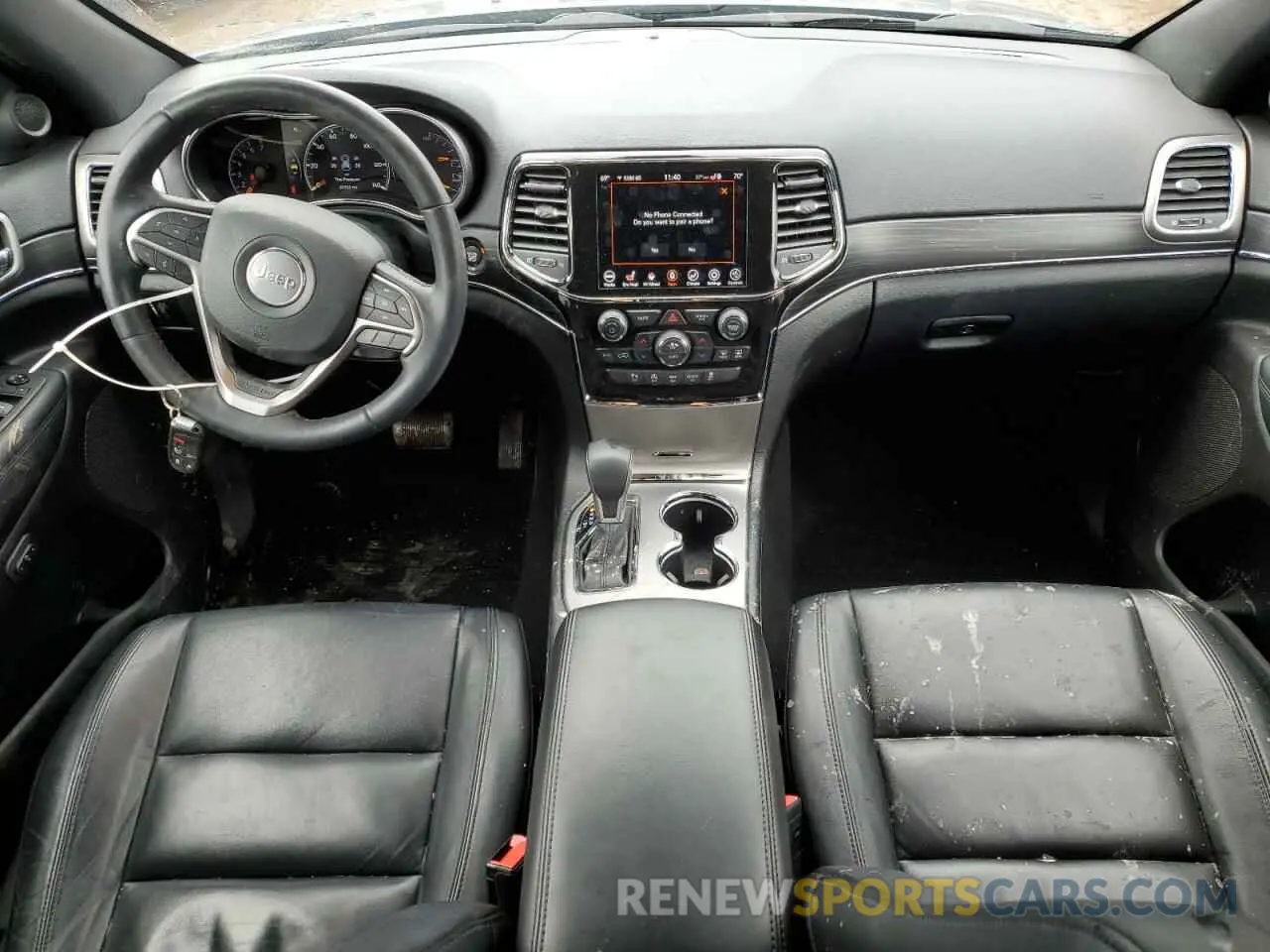 8 fotografías del automóvil dañado 1C4RJFBG2MC671188 JEEP GRAND CHER 2021