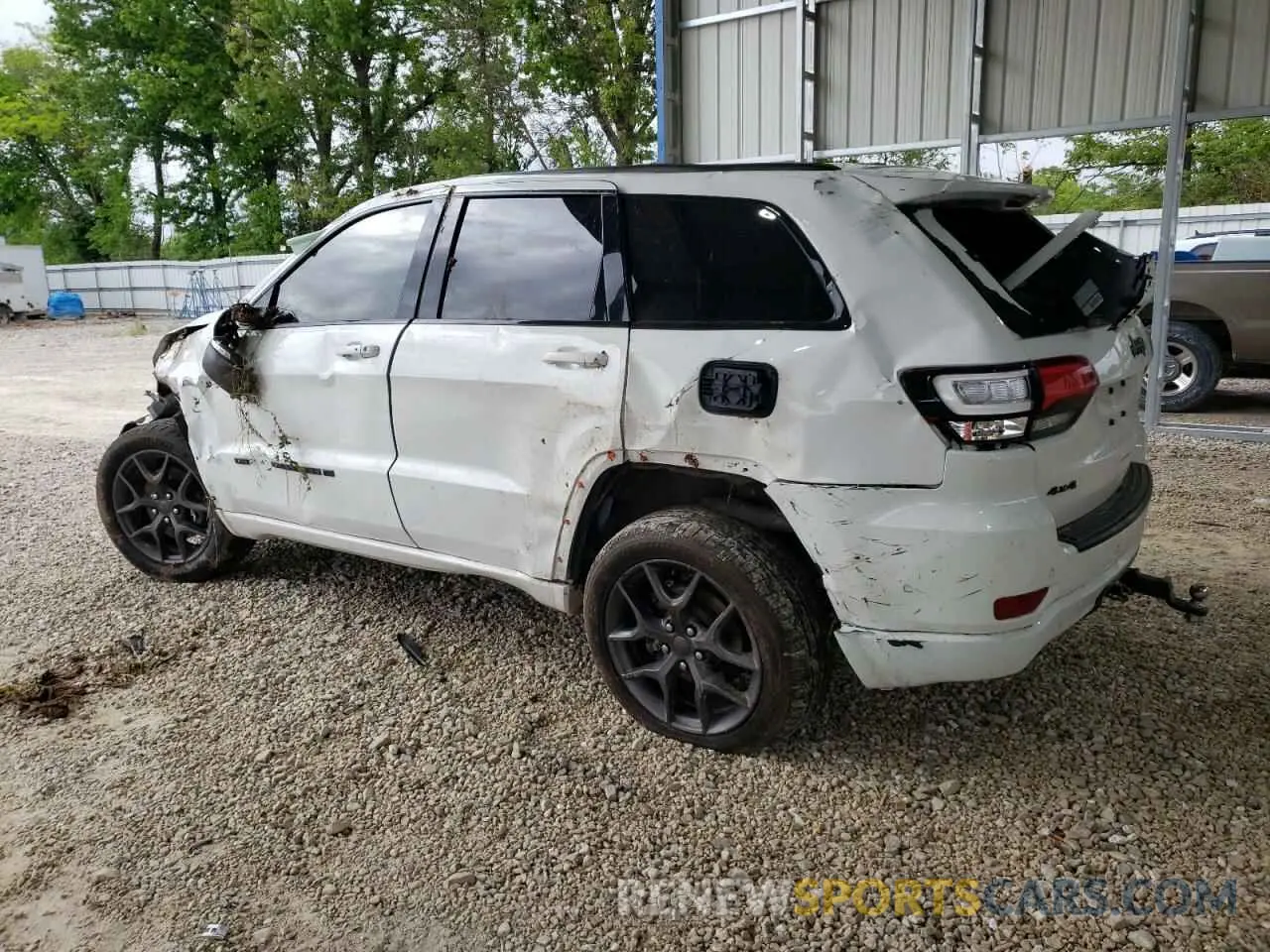 2 fotografías del automóvil dañado 1C4RJFBG2MC677900 JEEP GRAND CHER 2021