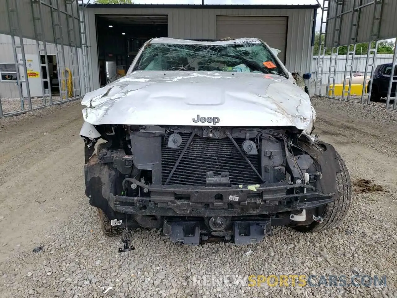 5 fotografías del automóvil dañado 1C4RJFBG2MC677900 JEEP GRAND CHER 2021