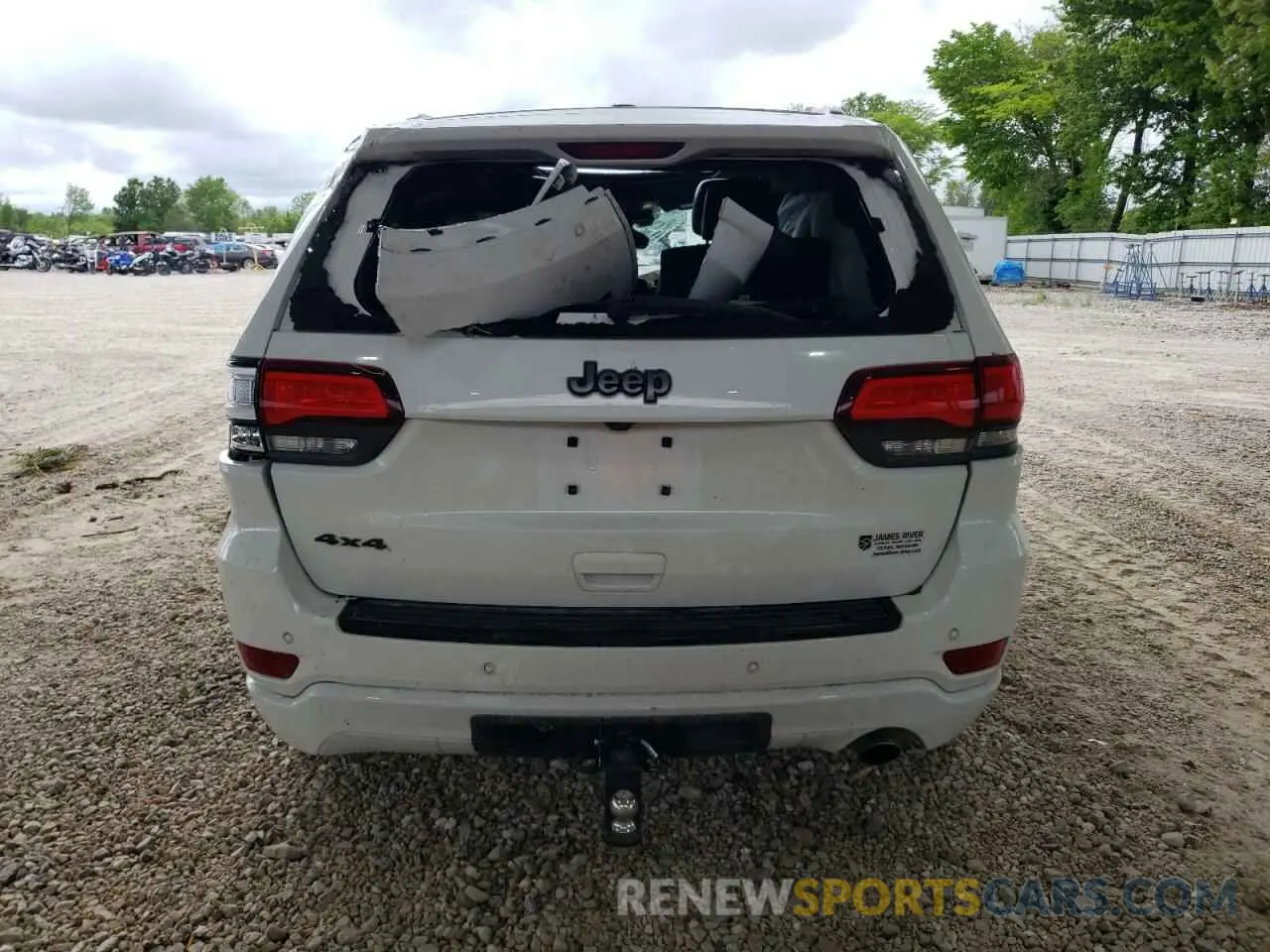 6 fotografías del automóvil dañado 1C4RJFBG2MC677900 JEEP GRAND CHER 2021