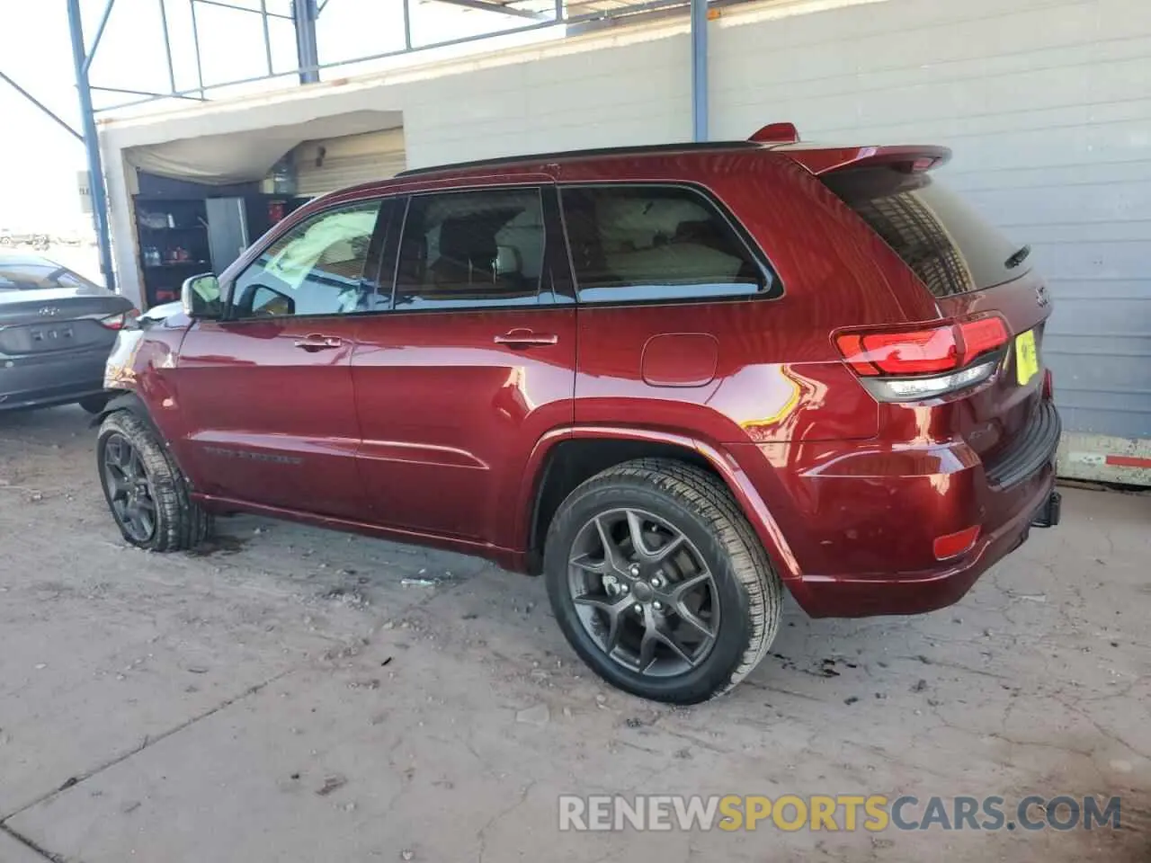 2 fotografías del automóvil dañado 1C4RJFBG3MC631086 JEEP GRAND CHER 2021