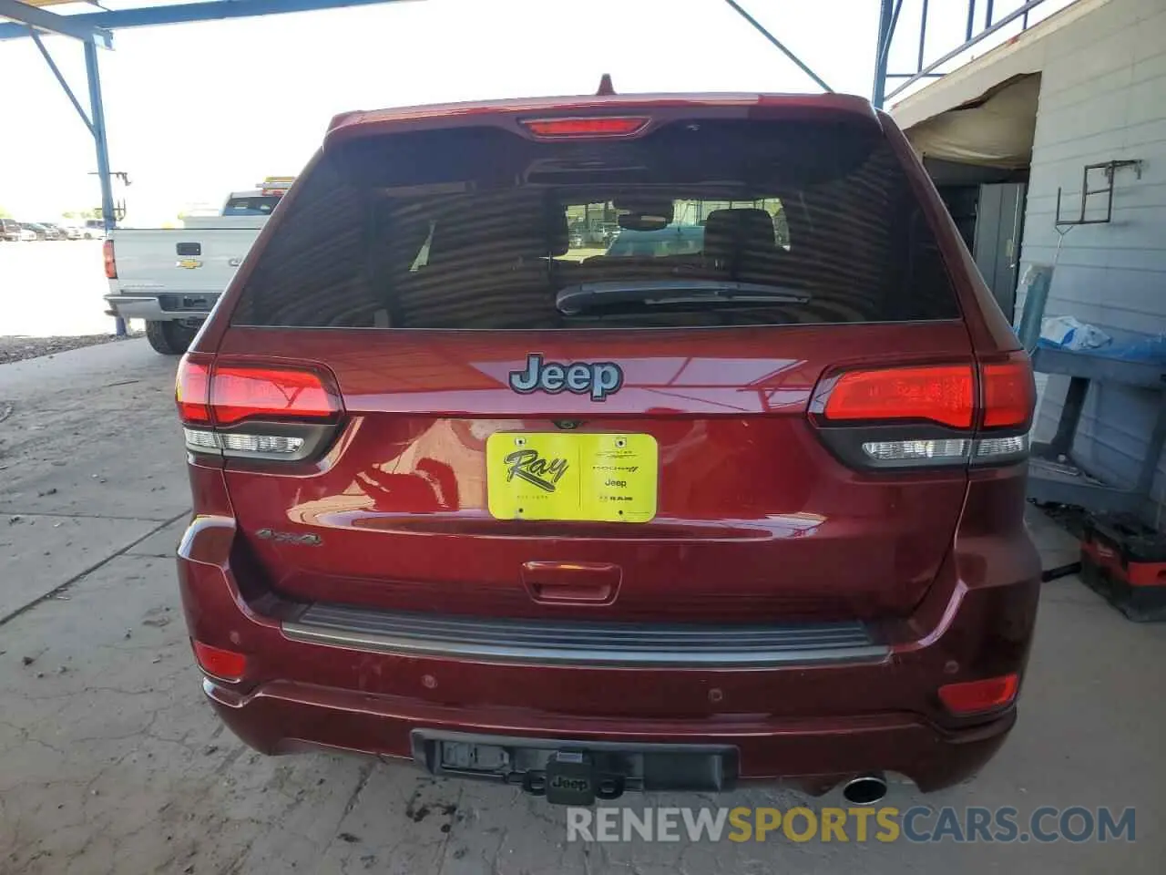6 fotografías del automóvil dañado 1C4RJFBG3MC631086 JEEP GRAND CHER 2021