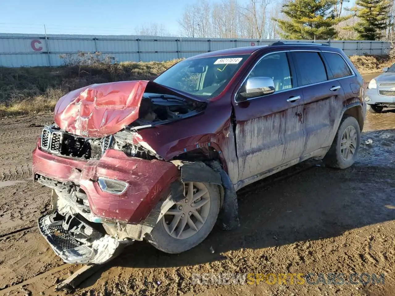 1 fotografías del automóvil dañado 1C4RJFBG3MC673984 JEEP GRAND CHER 2021