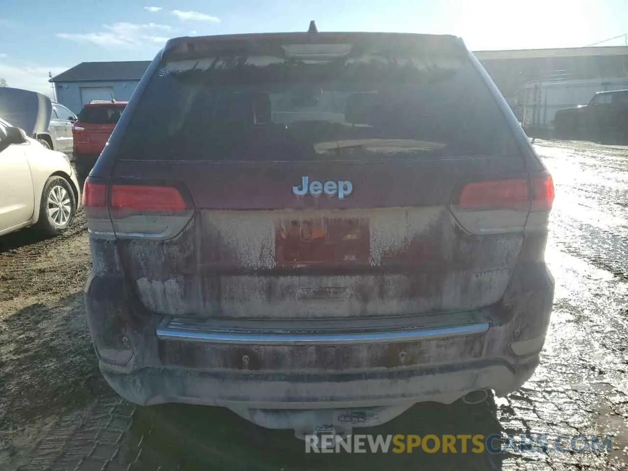 6 fotografías del automóvil dañado 1C4RJFBG3MC673984 JEEP GRAND CHER 2021