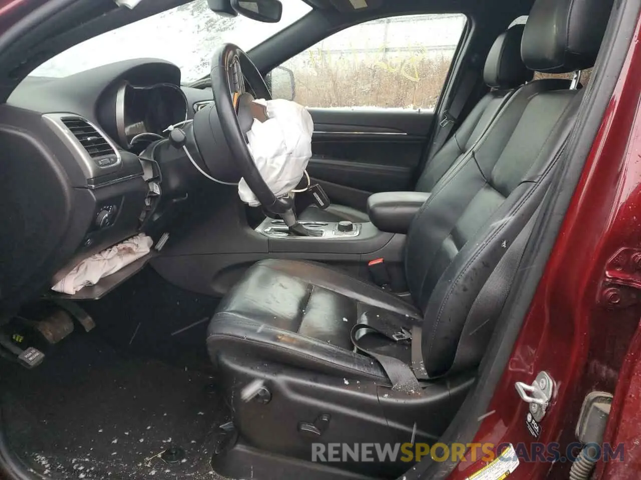 7 fotografías del automóvil dañado 1C4RJFBG3MC673984 JEEP GRAND CHER 2021