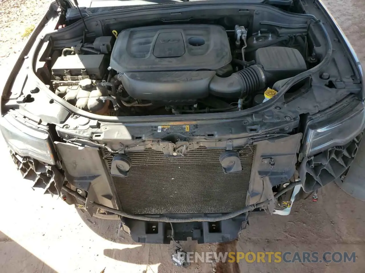 12 fotografías del automóvil dañado 1C4RJFBG3MC745718 JEEP GRAND CHER 2021