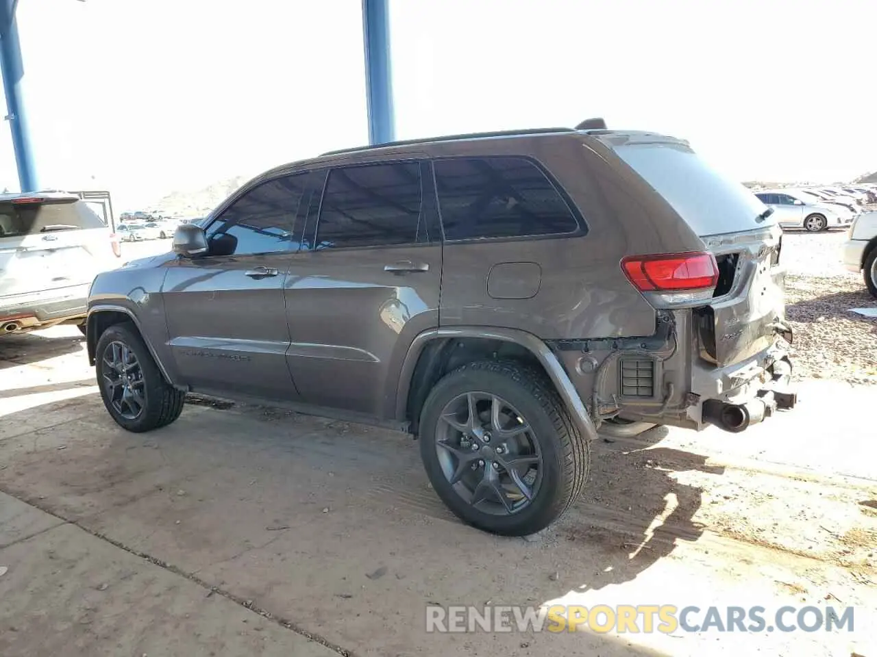 2 fotografías del automóvil dañado 1C4RJFBG3MC745718 JEEP GRAND CHER 2021