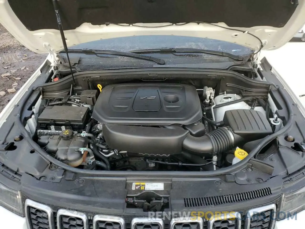 11 fotografías del automóvil dañado 1C4RJFBG4MC502421 JEEP GRAND CHER 2021