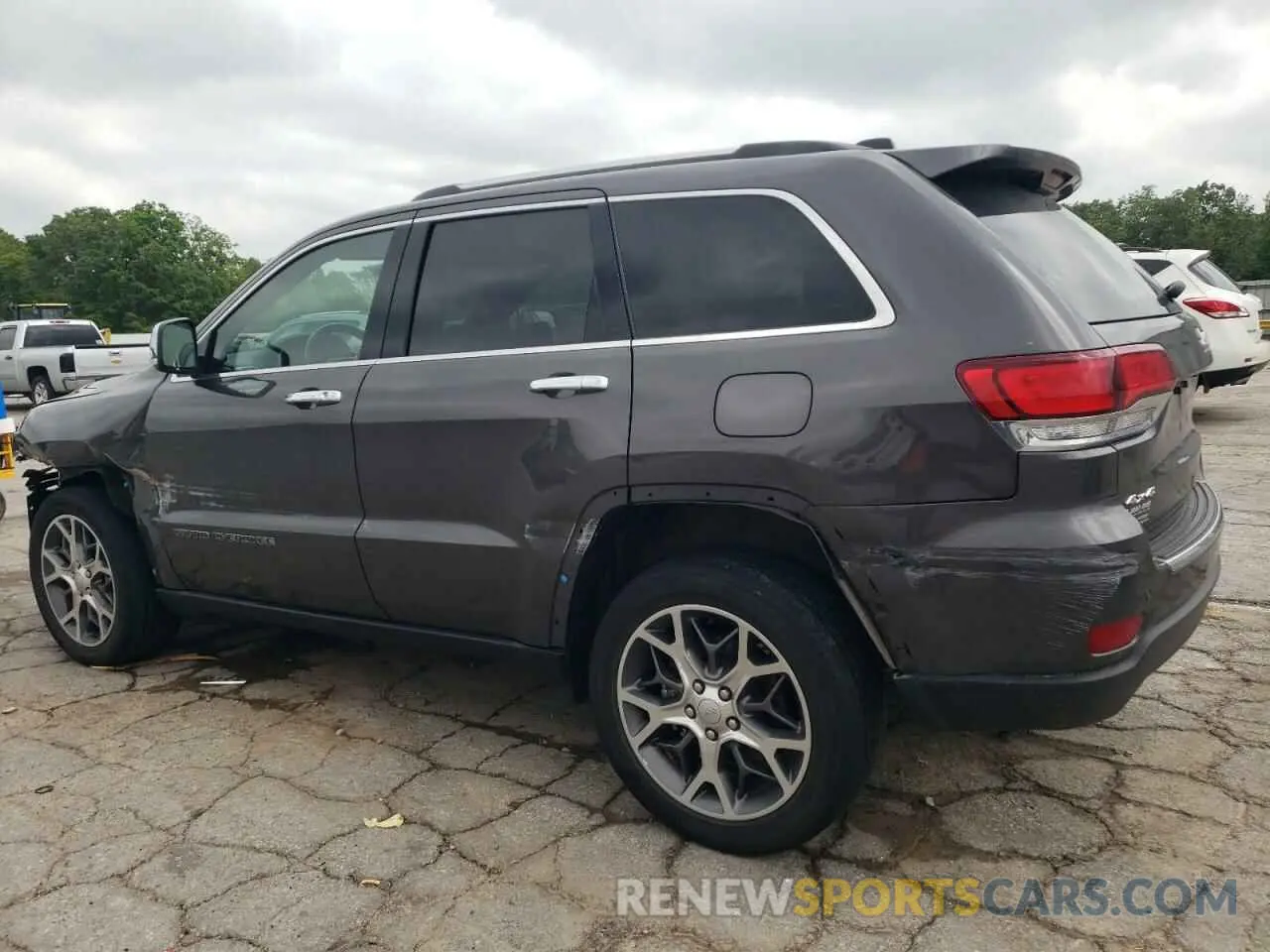 2 fotografías del automóvil dañado 1C4RJFBG4MC667207 JEEP GRAND CHER 2021