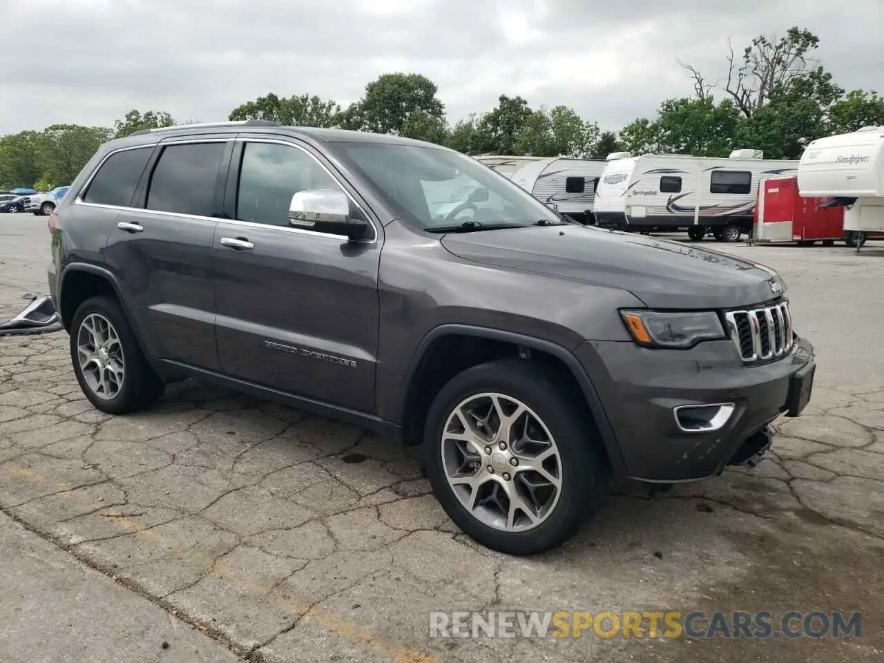 4 fotografías del automóvil dañado 1C4RJFBG4MC667207 JEEP GRAND CHER 2021