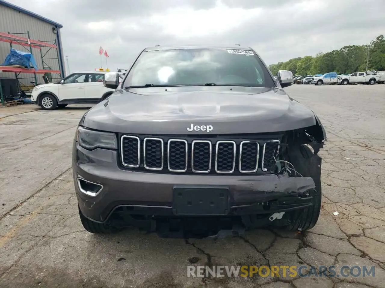 5 fotografías del automóvil dañado 1C4RJFBG4MC667207 JEEP GRAND CHER 2021