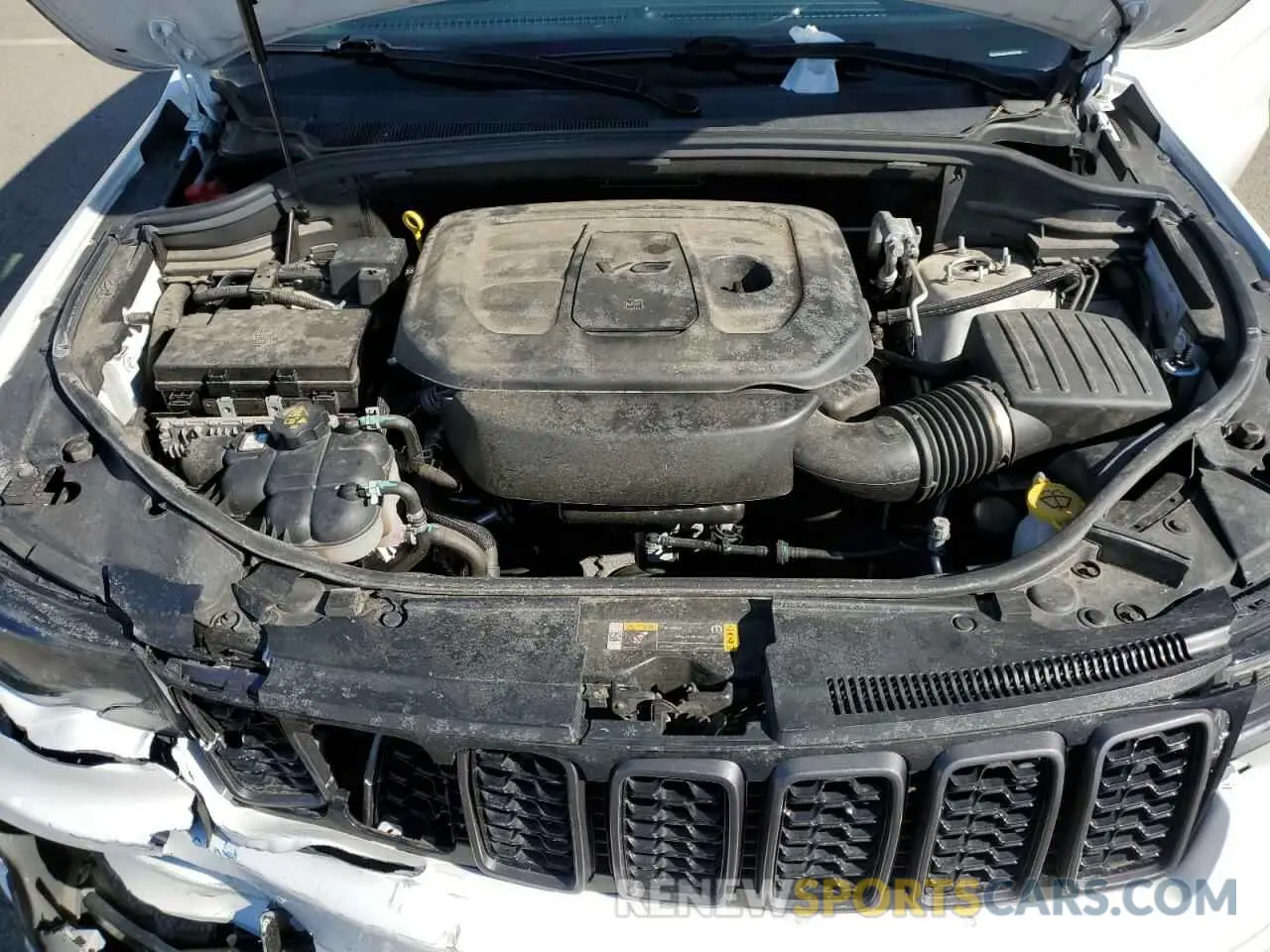 14 fotografías del automóvil dañado 1C4RJFBG4MC668843 JEEP GRAND CHER 2021