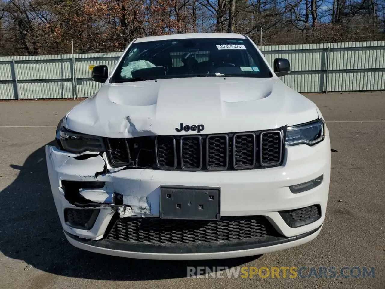 5 fotografías del automóvil dañado 1C4RJFBG4MC668843 JEEP GRAND CHER 2021