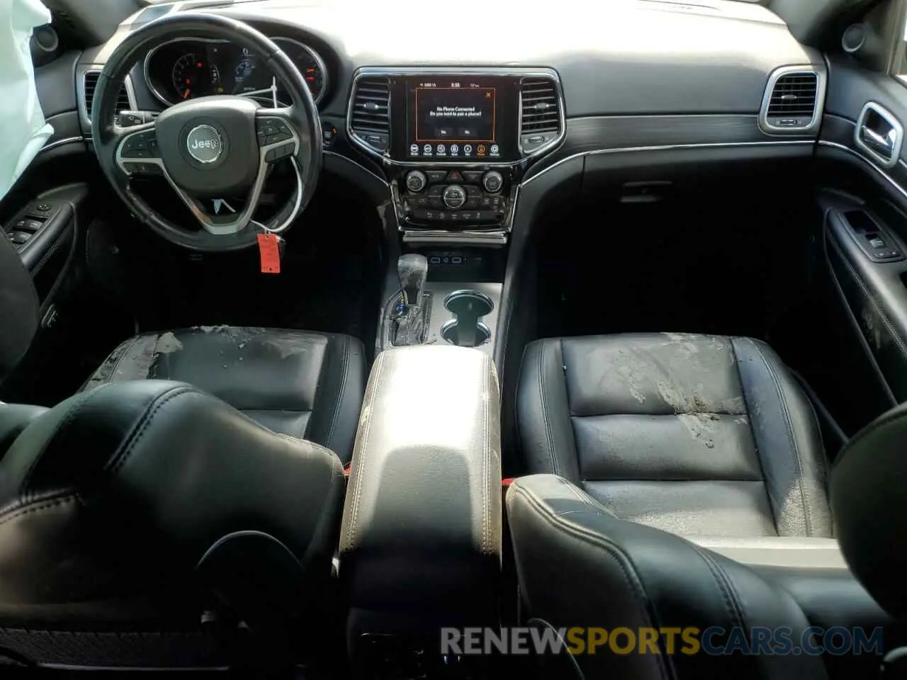 8 fotografías del automóvil dañado 1C4RJFBG5MC592419 JEEP GRAND CHER 2021
