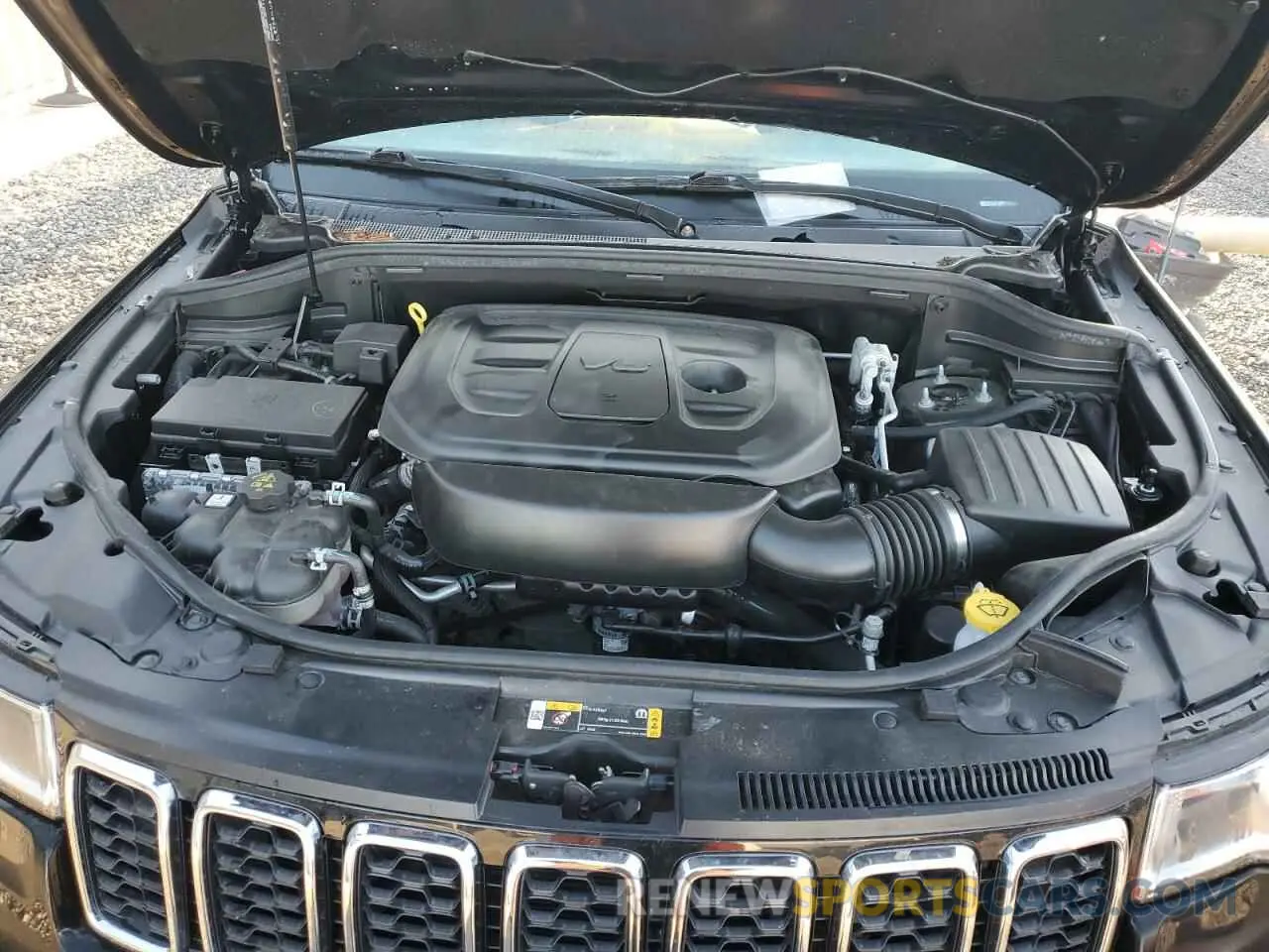12 fotografías del automóvil dañado 1C4RJFBG5MC665319 JEEP GRAND CHER 2021