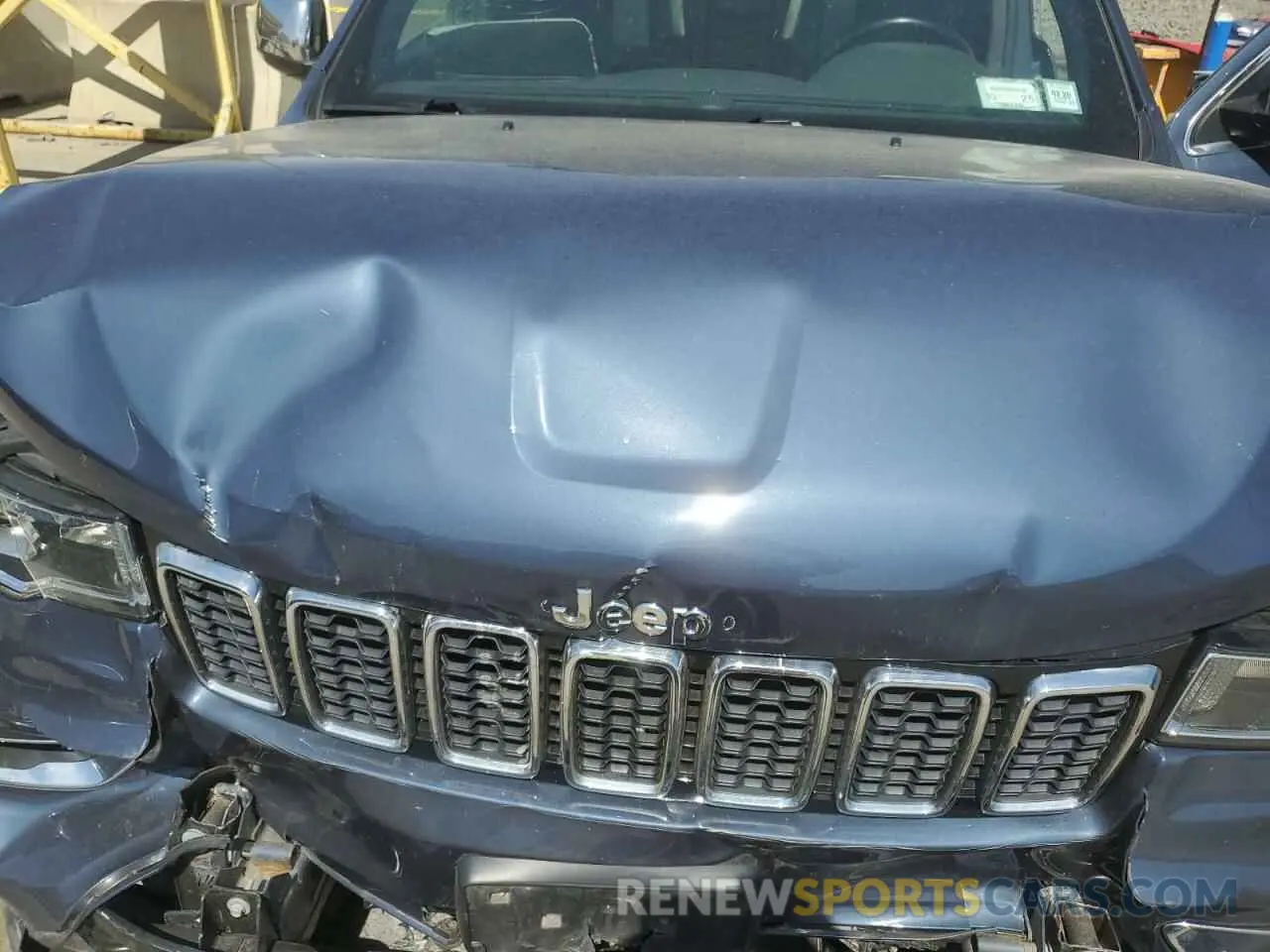 12 fotografías del automóvil dañado 1C4RJFBG6MC616310 JEEP GRAND CHER 2021