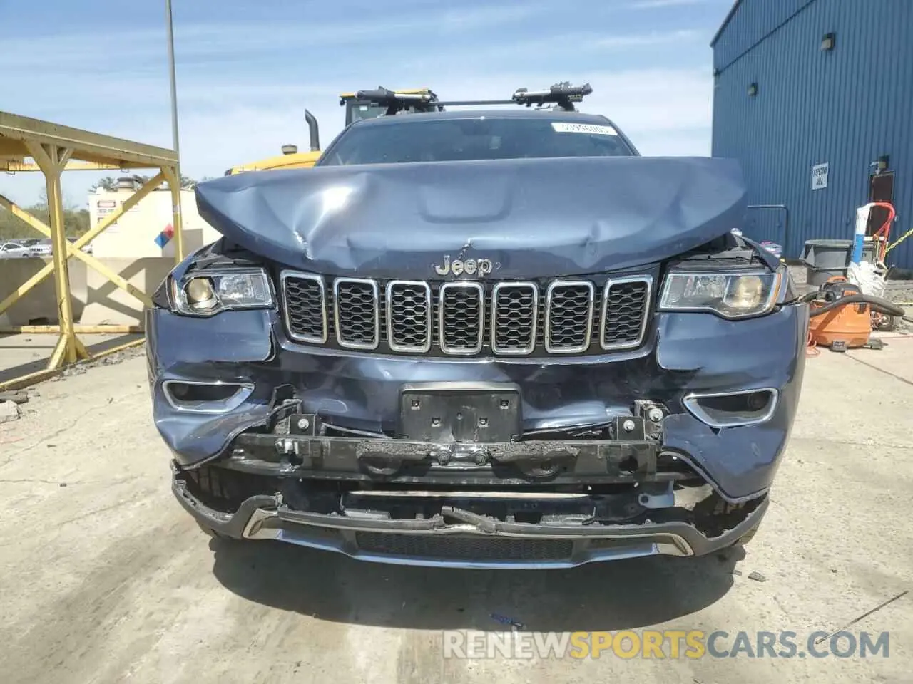 5 fotografías del automóvil dañado 1C4RJFBG6MC616310 JEEP GRAND CHER 2021