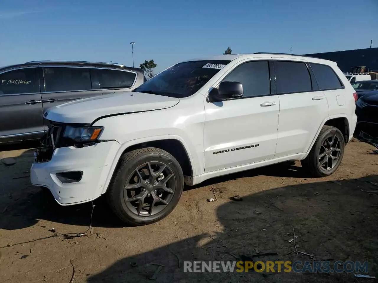 1 fotografías del automóvil dañado 1C4RJFBG6MC674921 JEEP GRAND CHER 2021