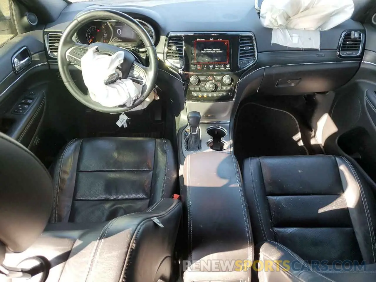 8 fotografías del automóvil dañado 1C4RJFBG6MC674921 JEEP GRAND CHER 2021