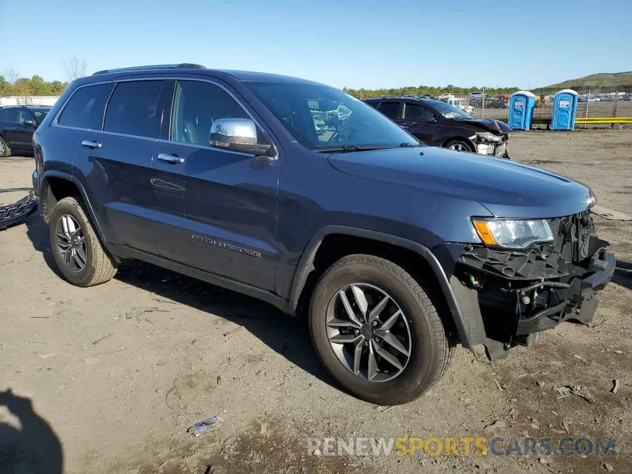 4 fotografías del automóvil dañado 1C4RJFBG6MC737418 JEEP GRAND CHER 2021