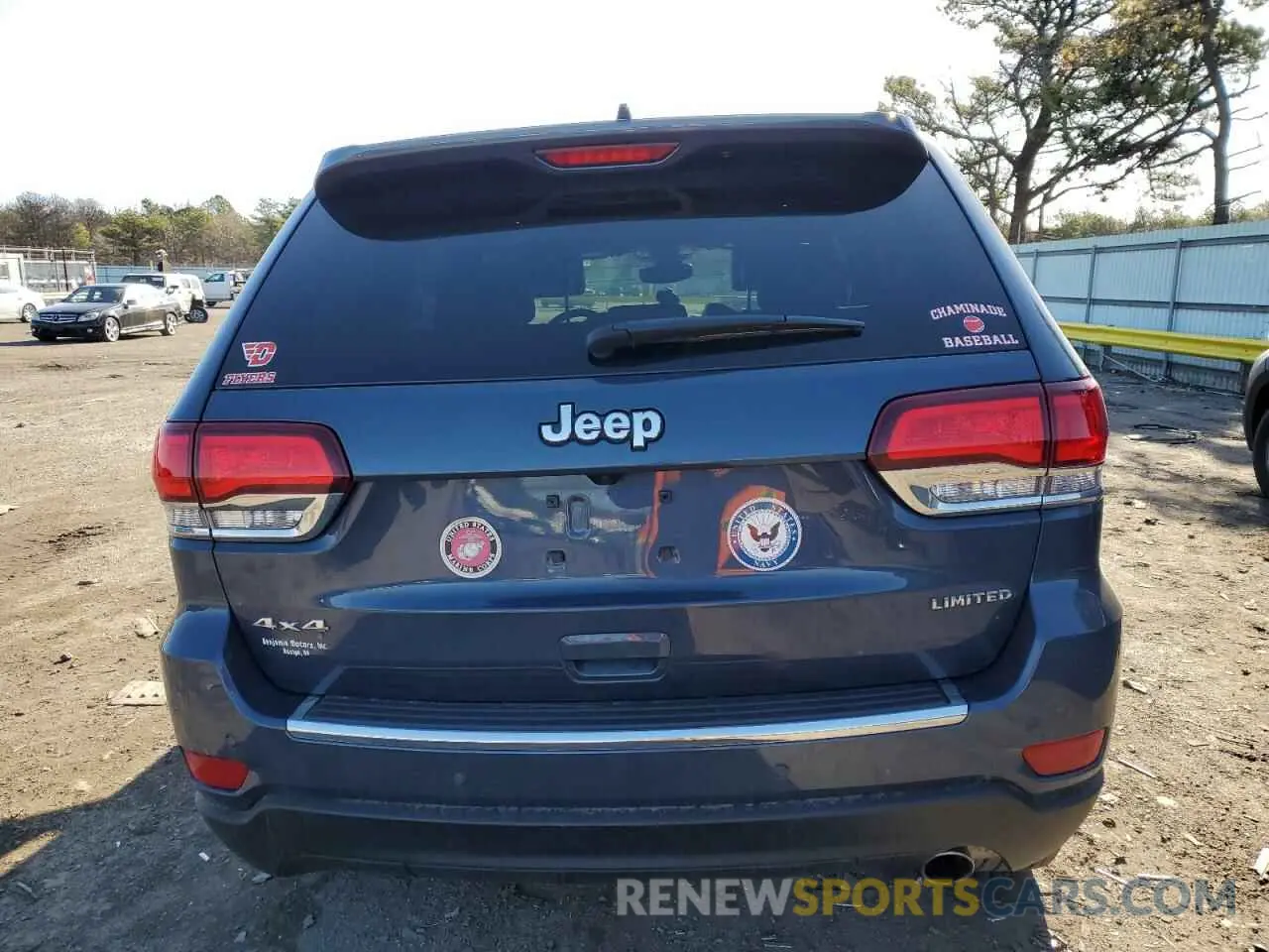 6 fotografías del automóvil dañado 1C4RJFBG6MC737418 JEEP GRAND CHER 2021