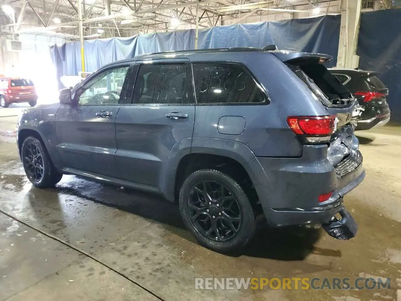 2 fotografías del automóvil dañado 1C4RJFBG6MC773366 JEEP GRAND CHER 2021