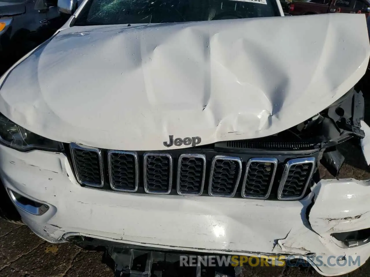 12 fotografías del automóvil dañado 1C4RJFBG6MC778714 JEEP GRAND CHER 2021