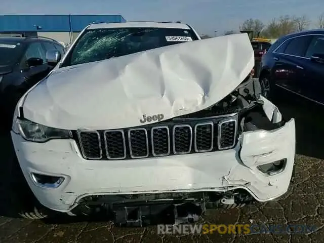 15 fotografías del automóvil dañado 1C4RJFBG6MC778714 JEEP GRAND CHER 2021