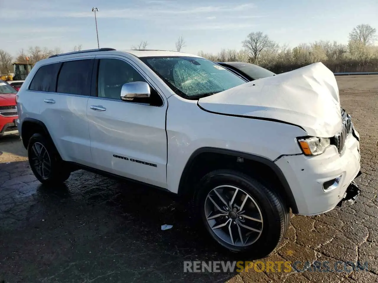4 fotografías del automóvil dañado 1C4RJFBG6MC778714 JEEP GRAND CHER 2021