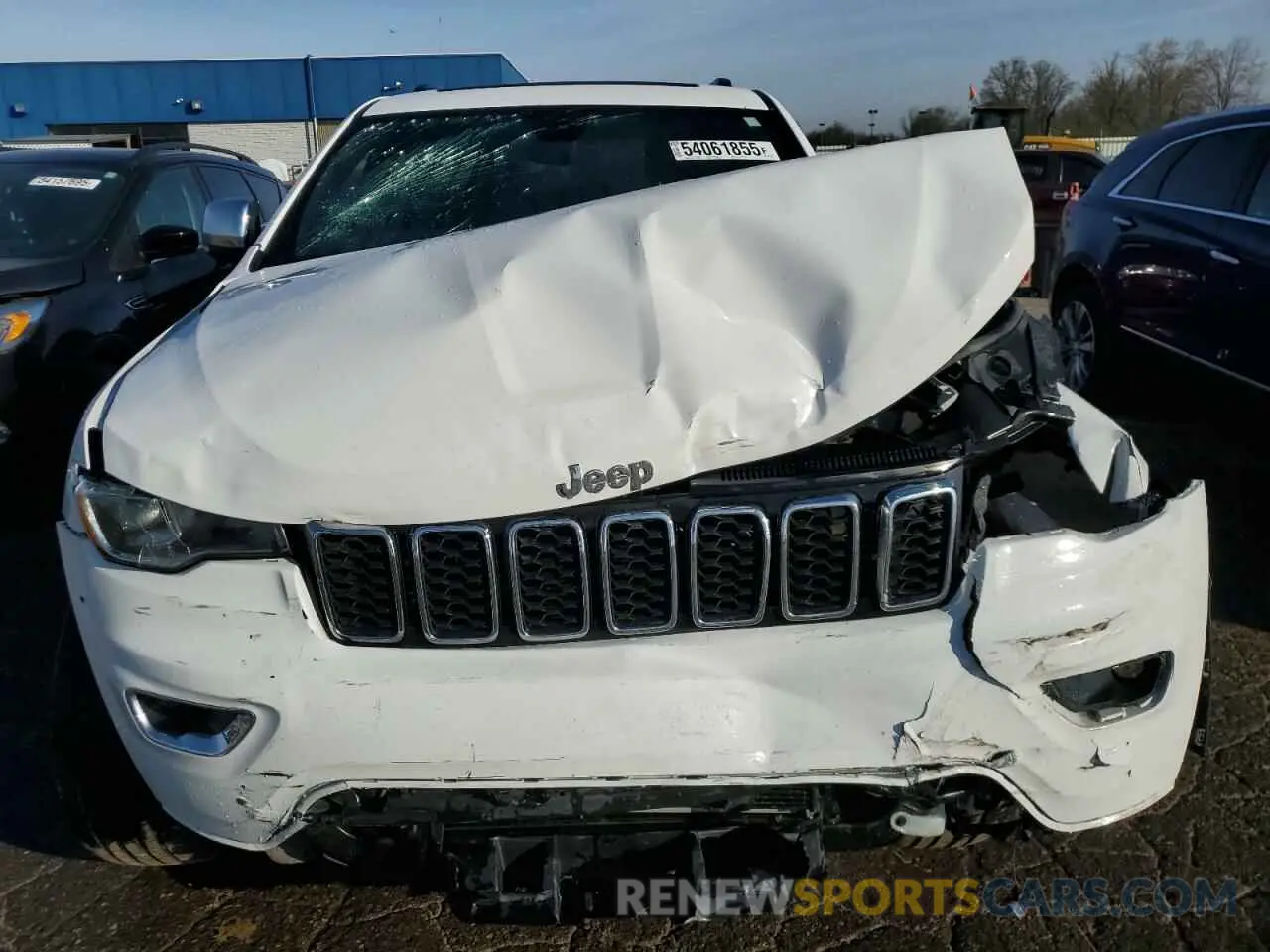 5 fotografías del automóvil dañado 1C4RJFBG6MC778714 JEEP GRAND CHER 2021