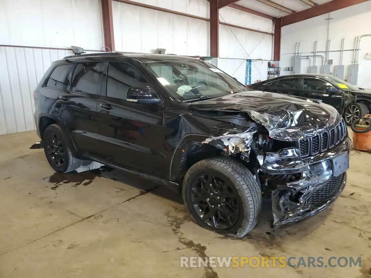 4 fotografías del automóvil dañado 1C4RJFBG6MC828091 JEEP GRAND CHER 2021