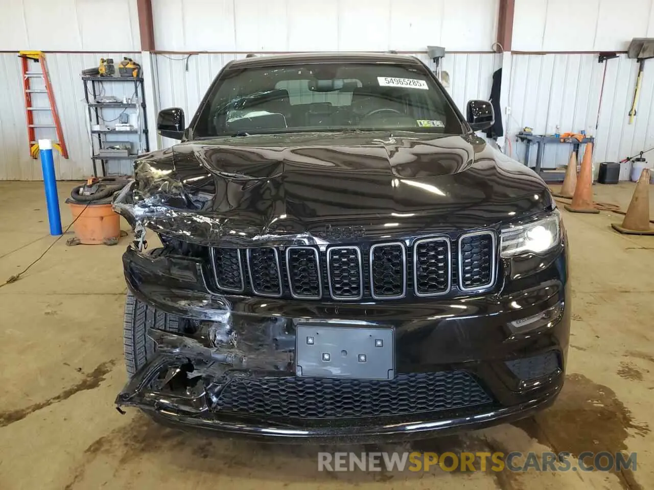 5 fotografías del automóvil dañado 1C4RJFBG6MC828091 JEEP GRAND CHER 2021