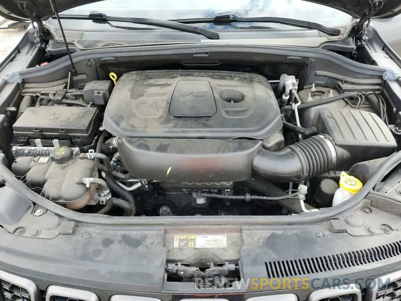 12 fotografías del automóvil dañado 1C4RJFBG7MC602626 JEEP GRAND CHER 2021