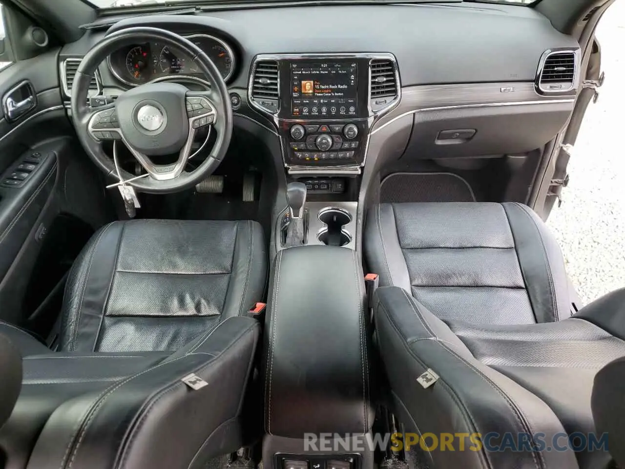 8 fotografías del automóvil dañado 1C4RJFBG7MC602626 JEEP GRAND CHER 2021