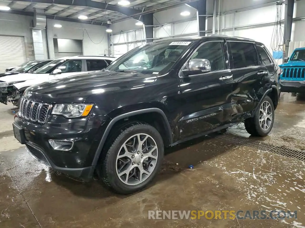 1 fotografías del automóvil dañado 1C4RJFBG7MC822381 JEEP GRAND CHER 2021