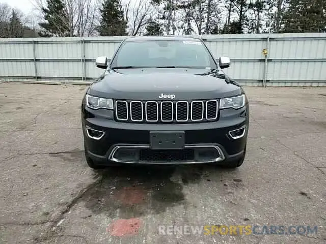 12 fotografías del automóvil dañado 1C4RJFBG7MC822381 JEEP GRAND CHER 2021