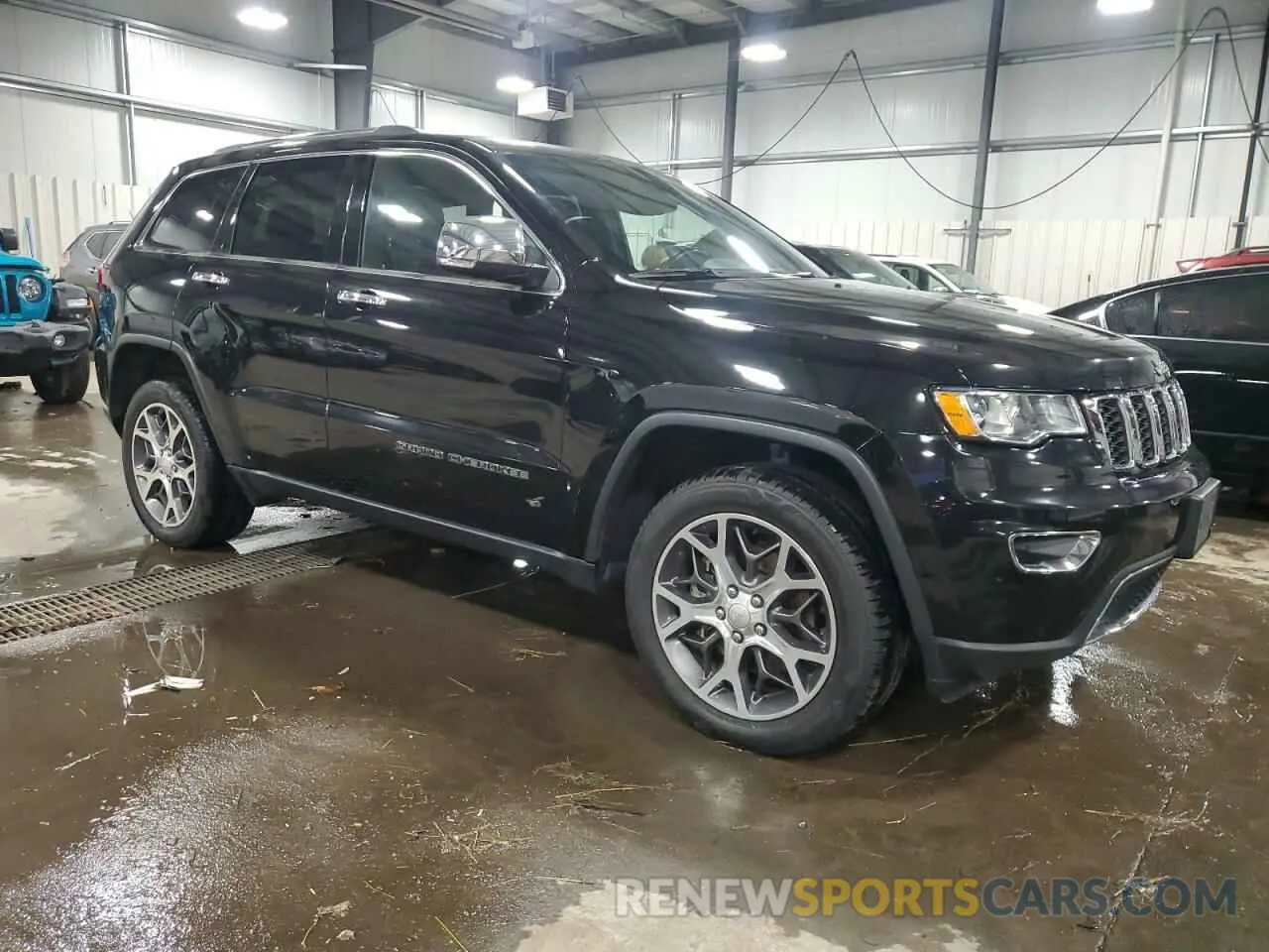 4 fotografías del automóvil dañado 1C4RJFBG7MC822381 JEEP GRAND CHER 2021