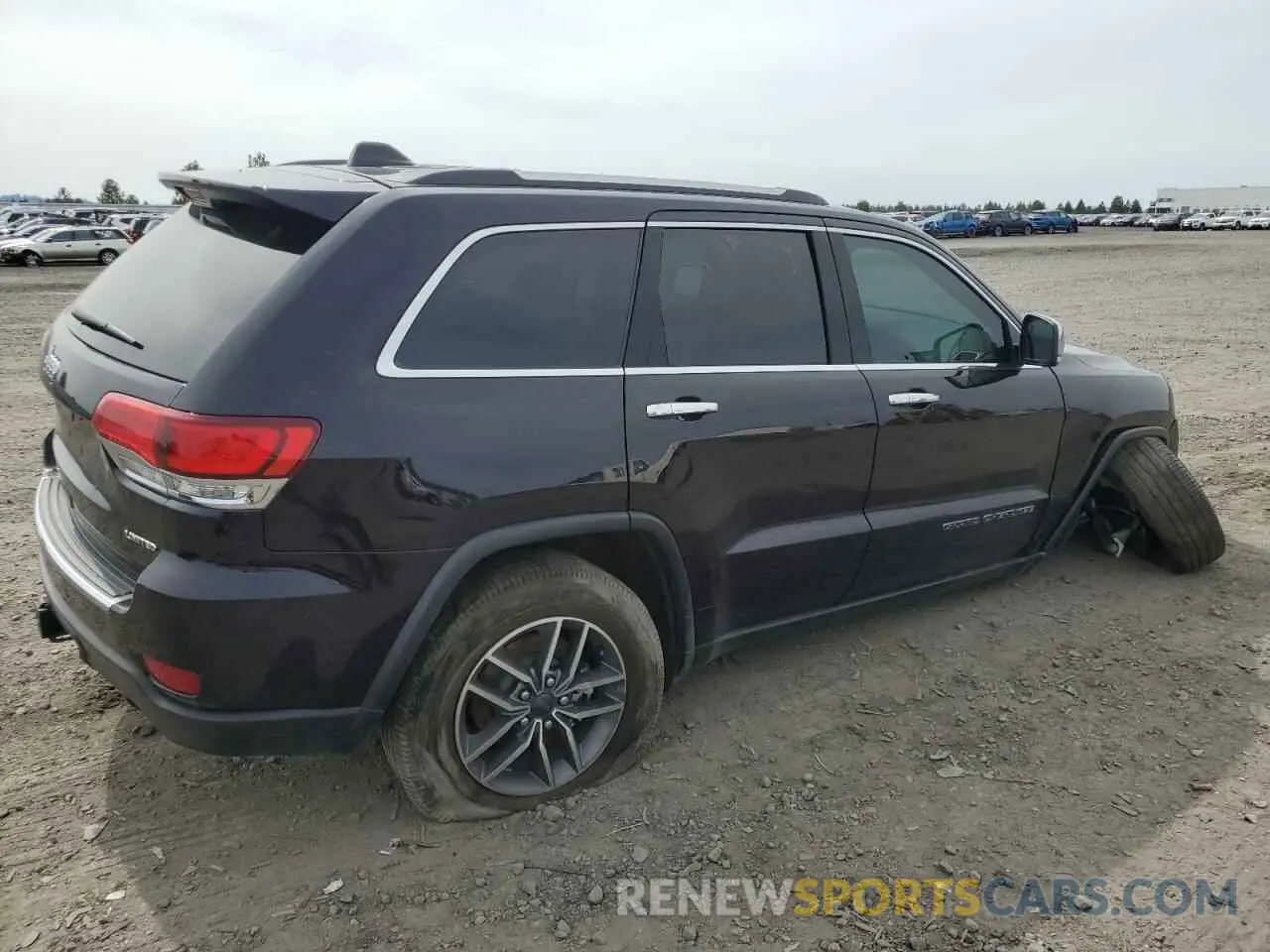 3 fotografías del automóvil dañado 1C4RJFBG8MC563173 JEEP GRAND CHER 2021