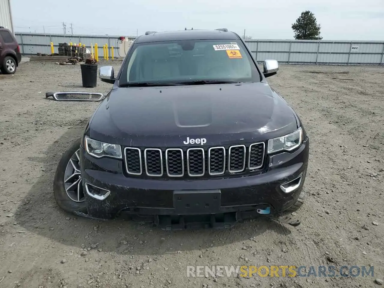 5 fotografías del automóvil dañado 1C4RJFBG8MC563173 JEEP GRAND CHER 2021
