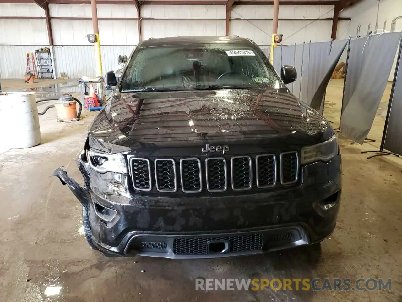 5 fotografías del automóvil dañado 1C4RJFBG8MC589076 JEEP GRAND CHER 2021