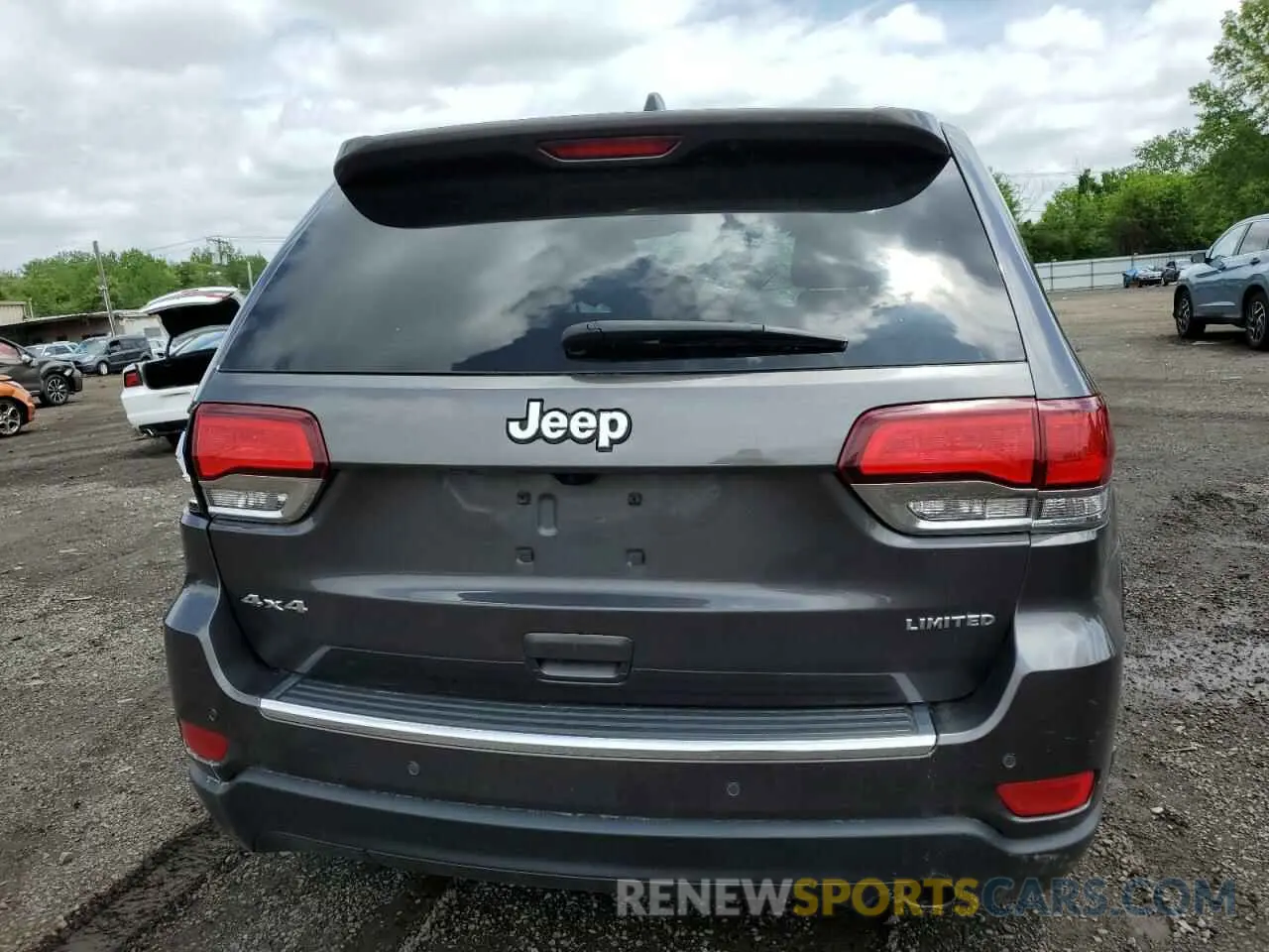6 fotografías del automóvil dañado 1C4RJFBG8MC612601 JEEP GRAND CHER 2021