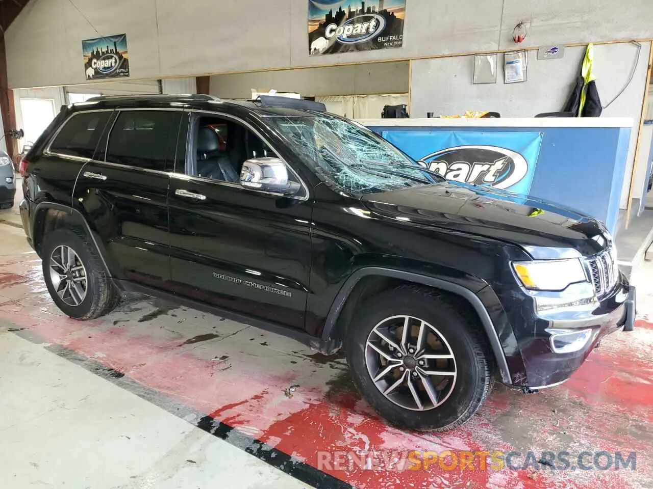 4 fotografías del automóvil dañado 1C4RJFBG9MC508313 JEEP GRAND CHER 2021