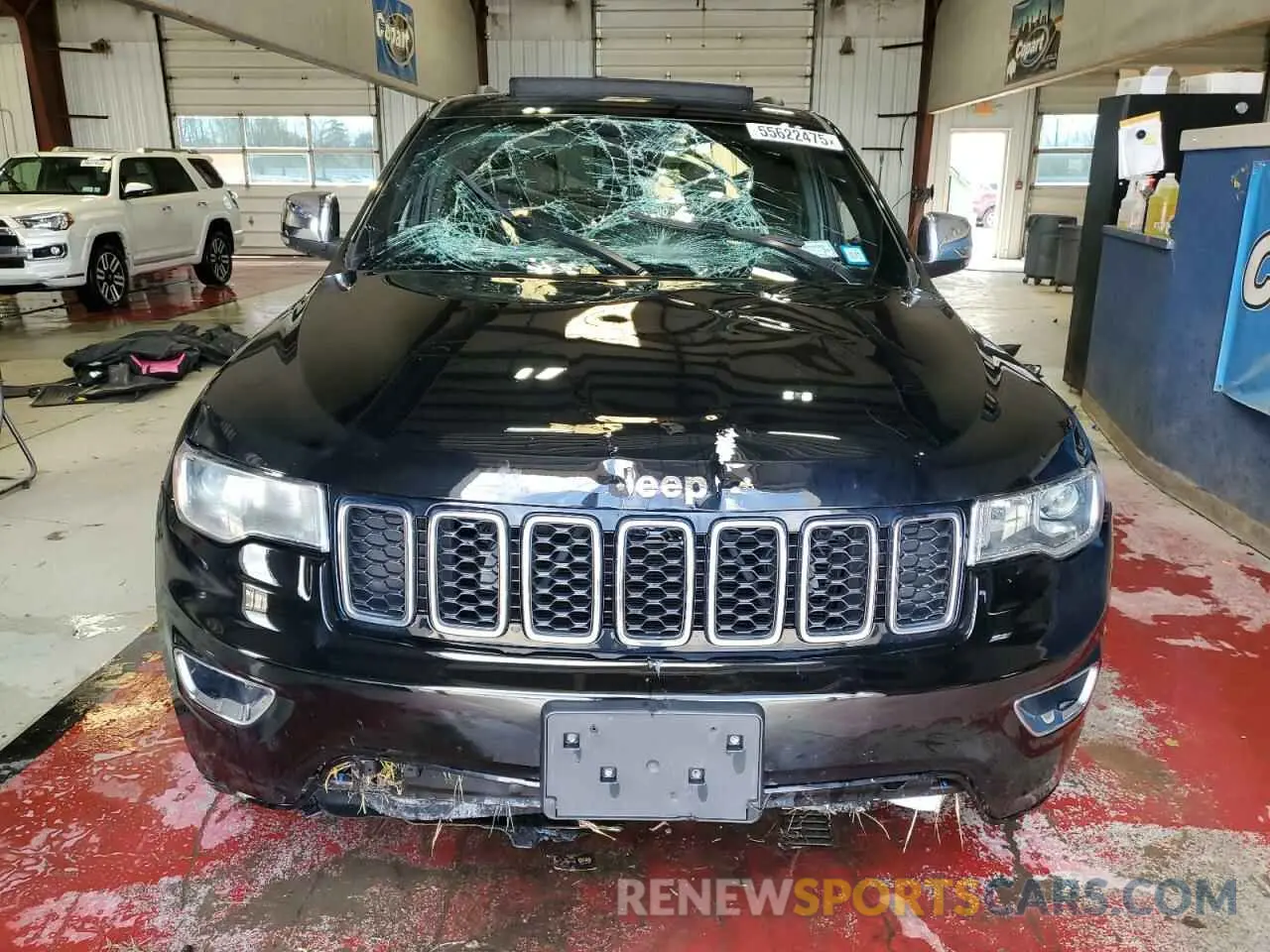 5 fotografías del automóvil dañado 1C4RJFBG9MC508313 JEEP GRAND CHER 2021