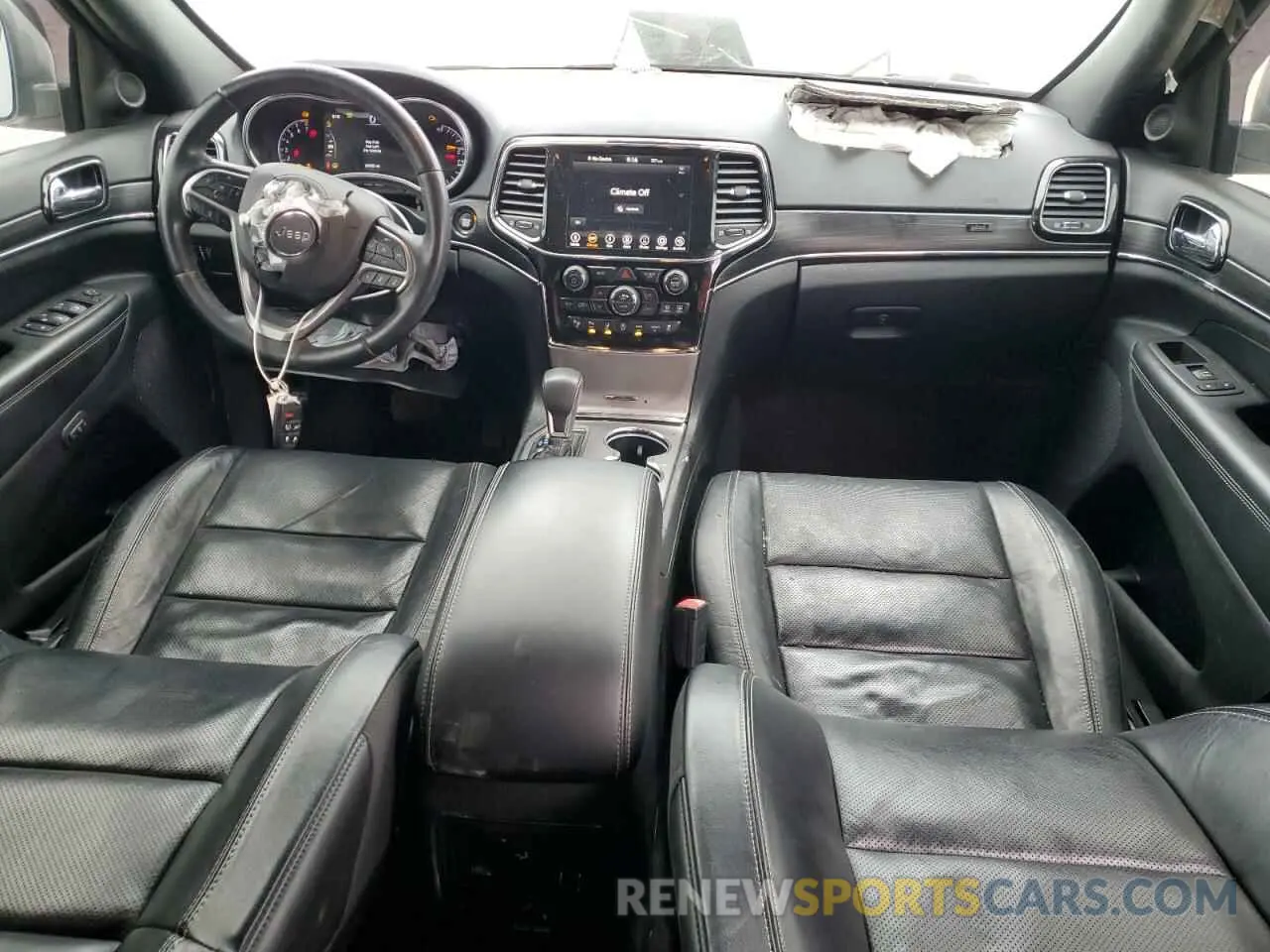 8 fotografías del automóvil dañado 1C4RJFBG9MC833639 JEEP GRAND CHER 2021
