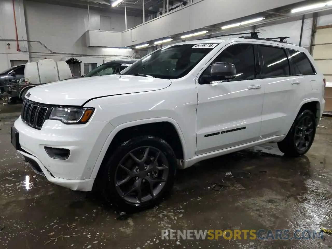 1 fotografías del automóvil dañado 1C4RJFBG9MC841613 JEEP GRAND CHER 2021