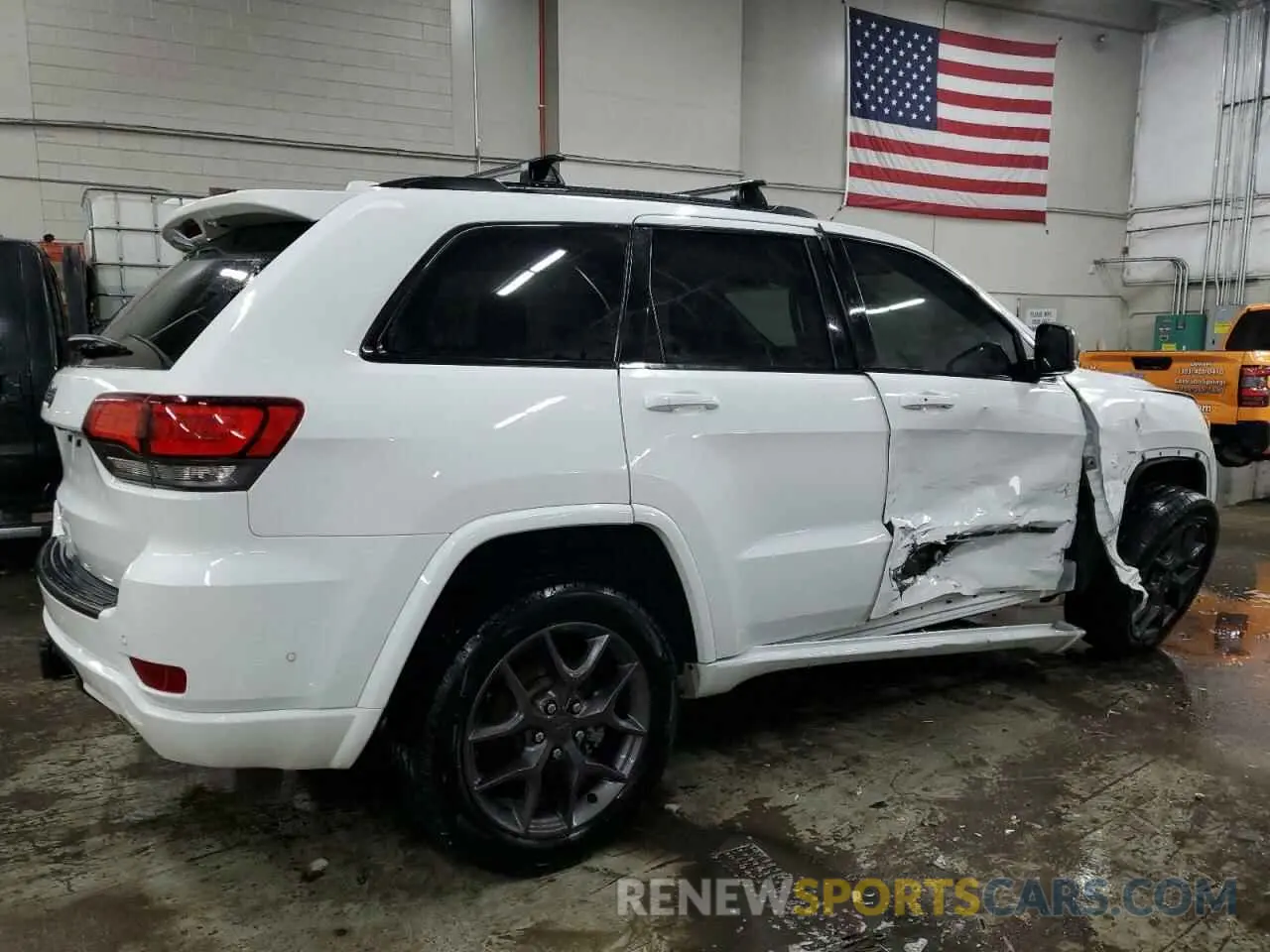 3 fotografías del automóvil dañado 1C4RJFBG9MC841613 JEEP GRAND CHER 2021