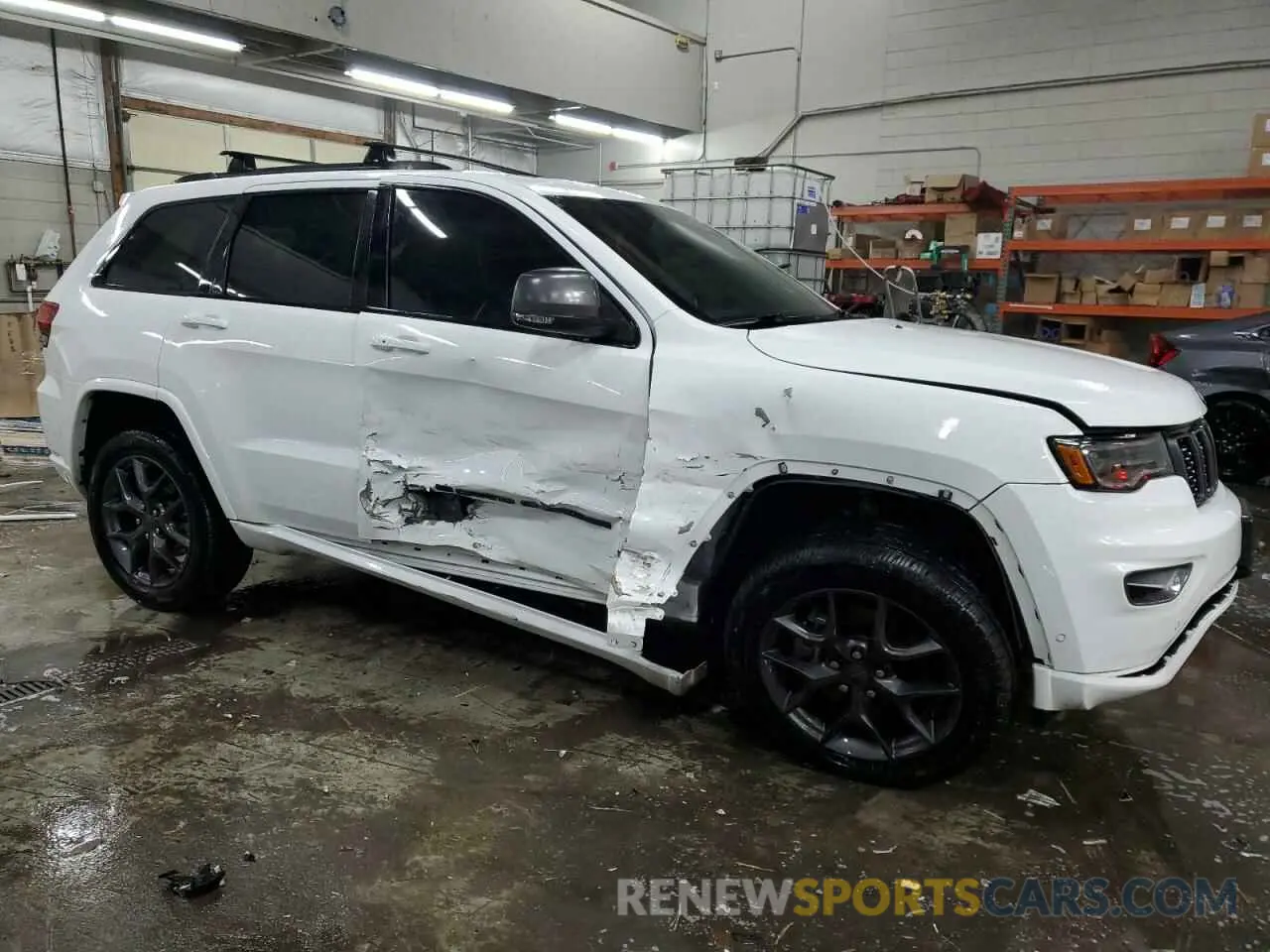 4 fotografías del automóvil dañado 1C4RJFBG9MC841613 JEEP GRAND CHER 2021